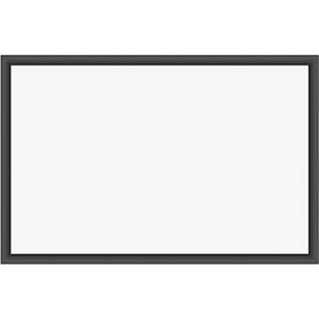 Easy-To-Organize 35 x 23 in. Magnetic Dry Erase Black MDF Board EA3750460